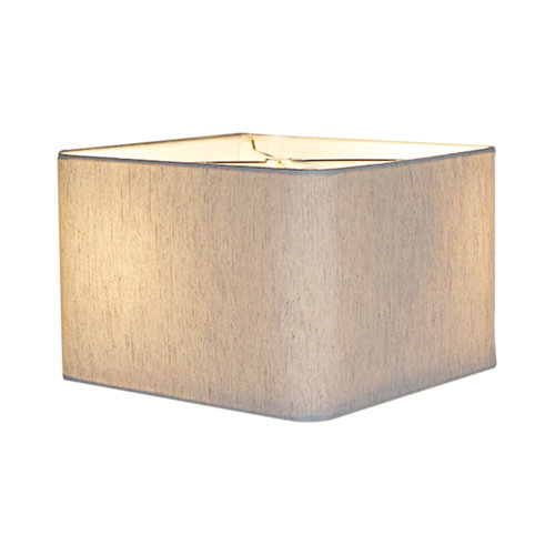 Latitude Run® Linen Square Lamp Shade ( Spider ) in Textured Oatmeal